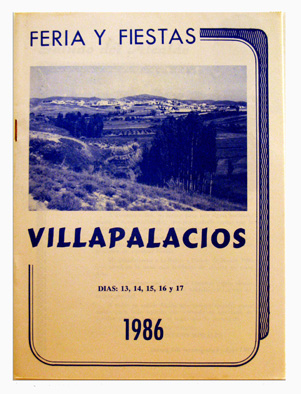 Fiestas patronales en honor del Santísimo Cristo de la Vera Cruz 1986 Villapalacios